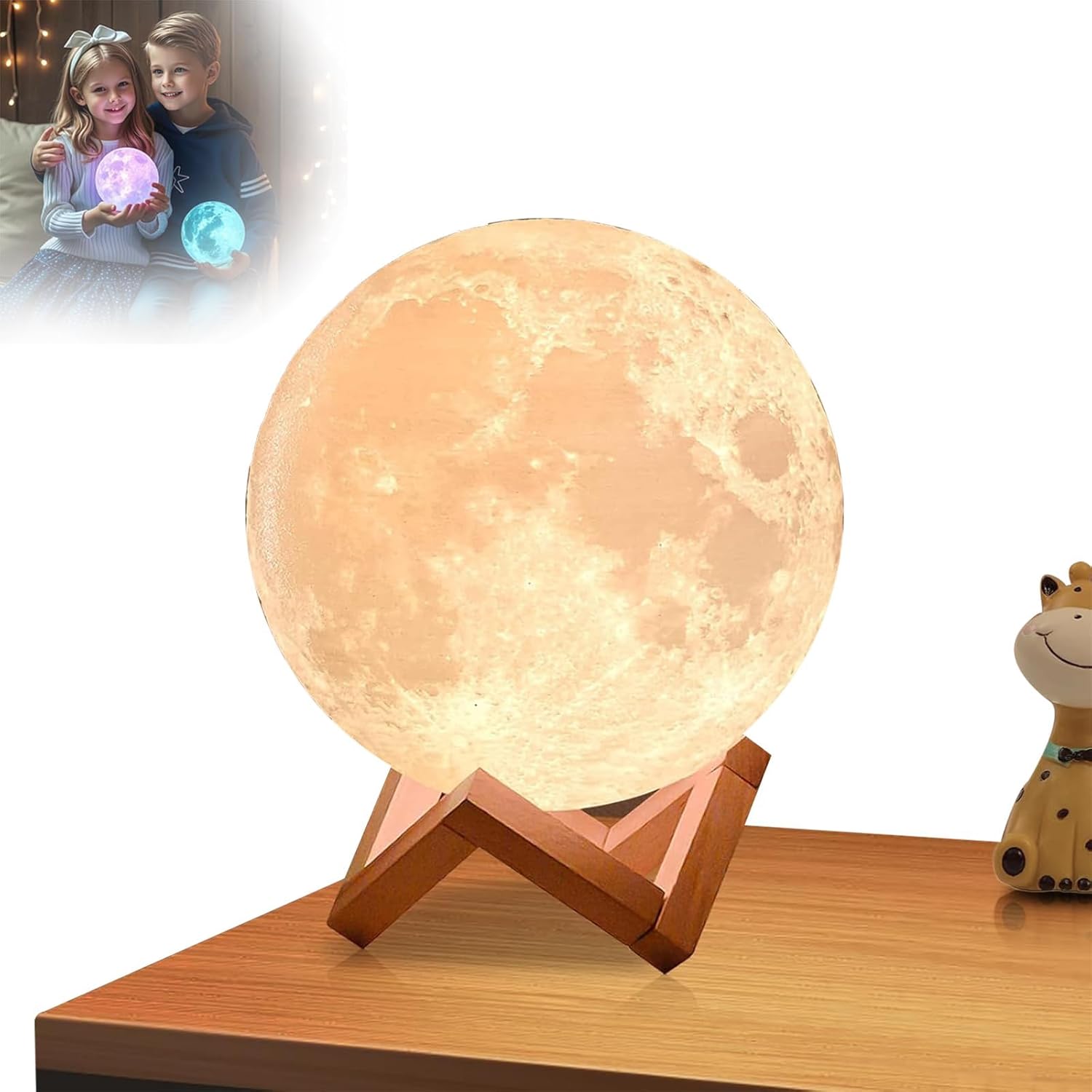 Lampara Luna 7 Colores + Control